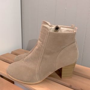 Camel Ankle Boots